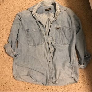Timberland jean jacket size large